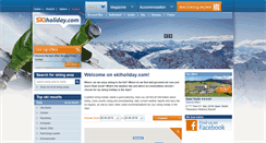 Desktop Screenshot of en.skiholiday.com