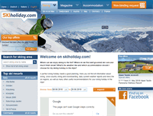 Tablet Screenshot of en.skiholiday.com